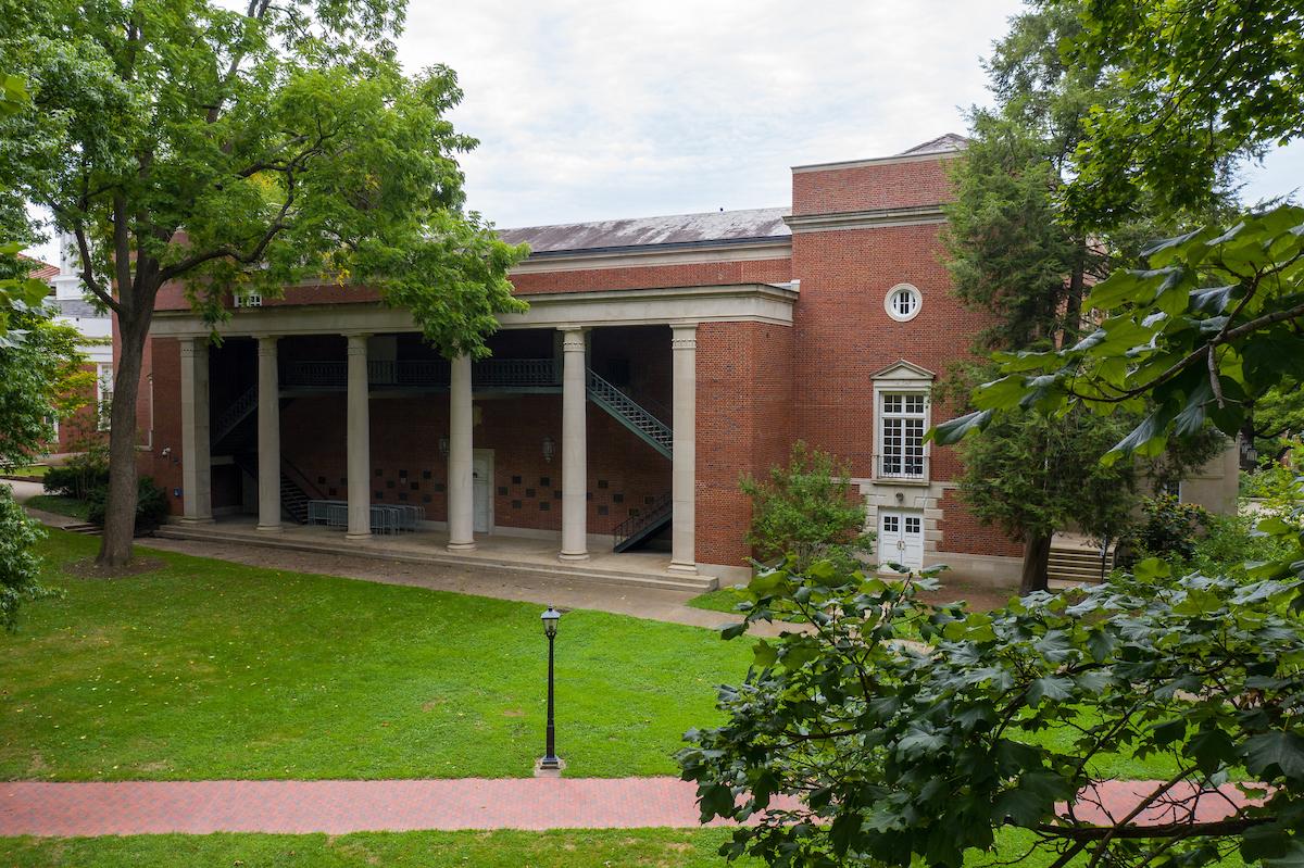 Photo of Templeton-Blackburn Alumni Memorial Auditorium at Ohio University
